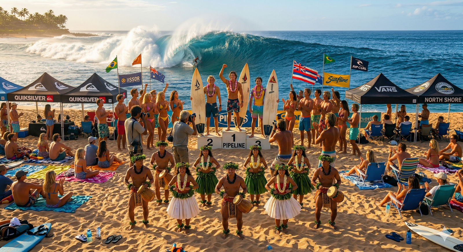 Tubos de Neon e o Nascimento do Circuito: A Era de Ouro do Surf Profissional nos Anos 80