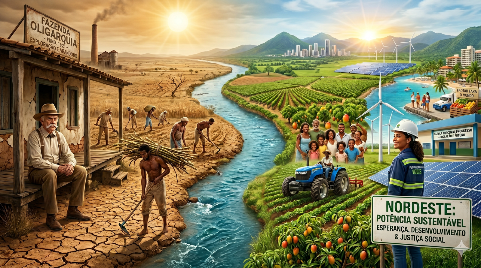O Verdadeiro Retrato do Nordeste: Do Abandono Histórico à Potência Sustentável do Brasil