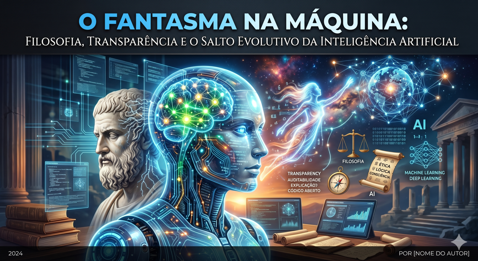 O Fantasma na Máquina: Filosofia, Transparência e o Salto Evolutivo da Inteligência Artificial