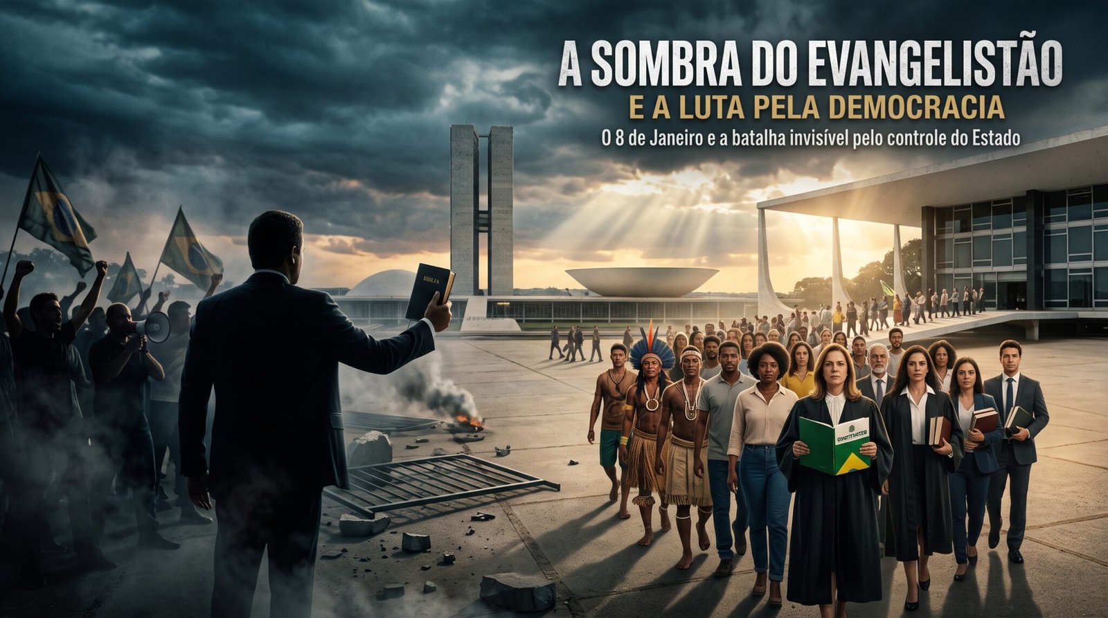 A Sombra do 8 de Janeiro e a Batalha pela Laicidade no STF: O Risco do "Evangelistão" Político
