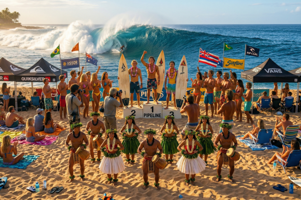 Tubos de Neon e o Nascimento do Circuito: A Era de Ouro do Surf Profissional nos Anos 80