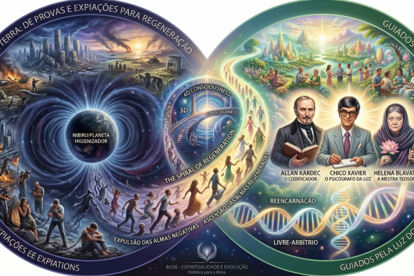 Imagem que simboliza a transição planetária.